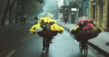 Những góc phố mùa thu Hà Nội